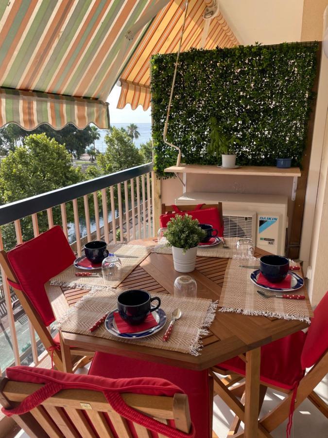 Vue Sur Mer - Magnifique Appartement Tout Confort - Terrasse Et Parking Prive Кань-сюр-Мер Экстерьер фото