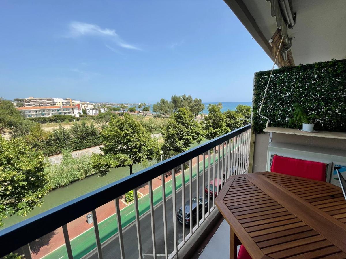 Vue Sur Mer - Magnifique Appartement Tout Confort - Terrasse Et Parking Prive Кань-сюр-Мер Экстерьер фото
