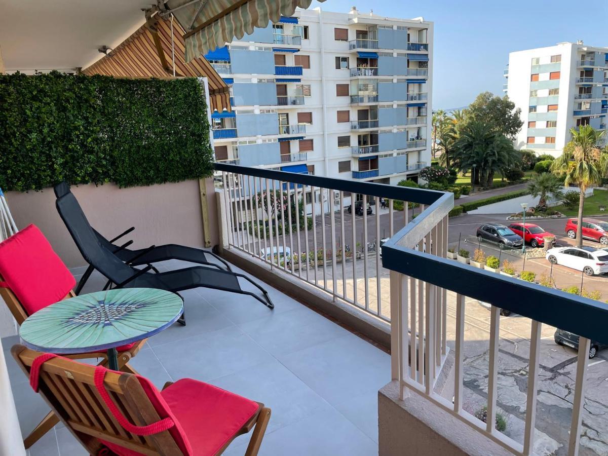 Vue Sur Mer - Magnifique Appartement Tout Confort - Terrasse Et Parking Prive Кань-сюр-Мер Экстерьер фото